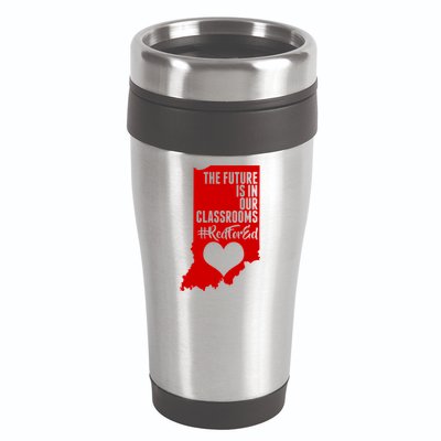 The Future Is In Our Classroom #REDFORED 16oz Travel Tumbler