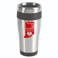 The Future Is In Our Classroom #REDFORED 16oz Travel Tumbler