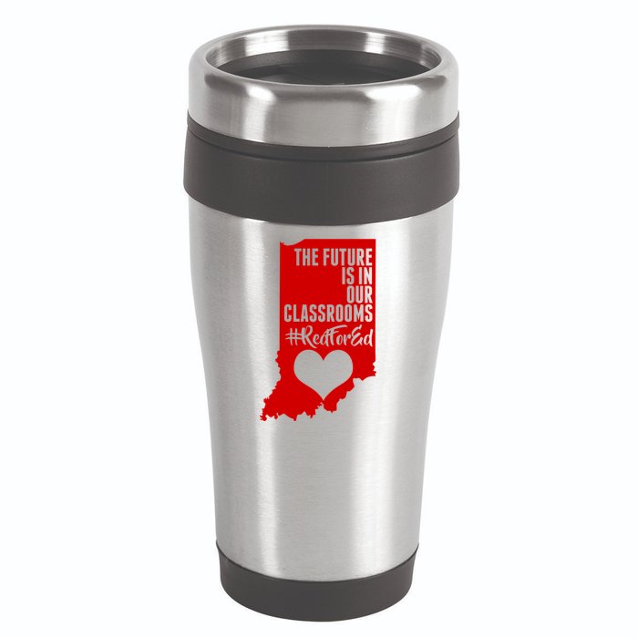 The Future Is In Our Classroom #REDFORED 16oz Travel Tumbler