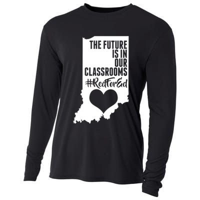 The Future Is In Our Classroom #REDFORED Cooling Performance Long Sleeve Crew