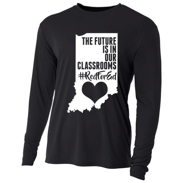 The Future Is In Our Classroom #REDFORED Cooling Performance Long Sleeve Crew