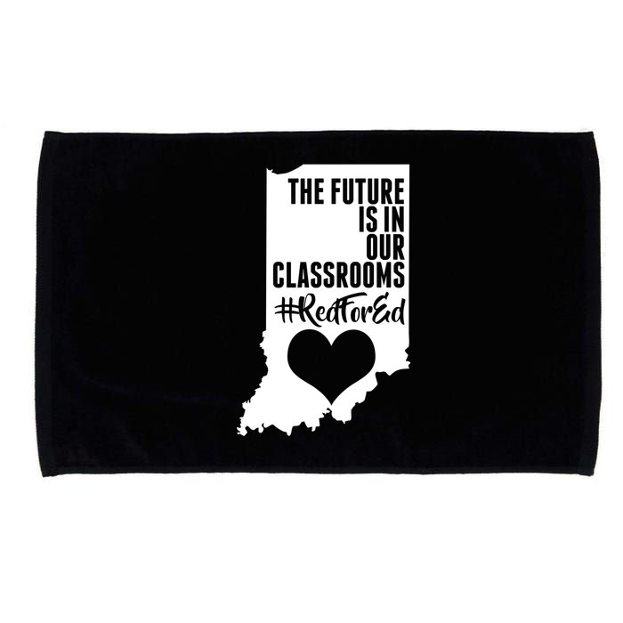 The Future Is In Our Classroom #REDFORED Microfiber Hand Towel