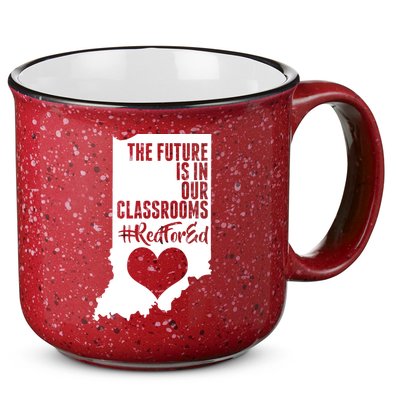 The Future Is In Our Classroom #REDFORED 15oz Campfire Ceramic Mug