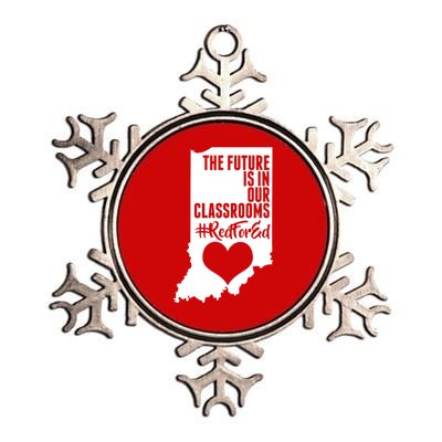 The Future Is In Our Classroom #REDFORED Metallic Star Ornament