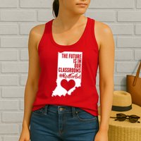 The Future Is In Our Classroom #REDFORED Womens Tank Top