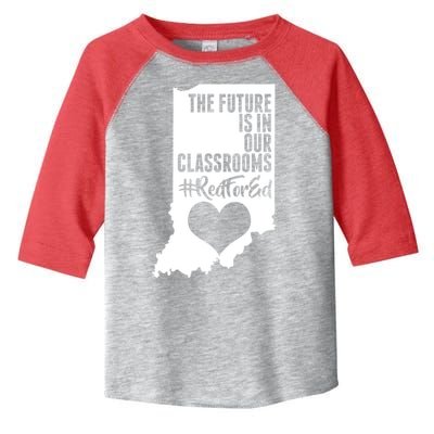 The Future Is In Our Classroom #REDFORED Toddler Fine Jersey T-Shirt