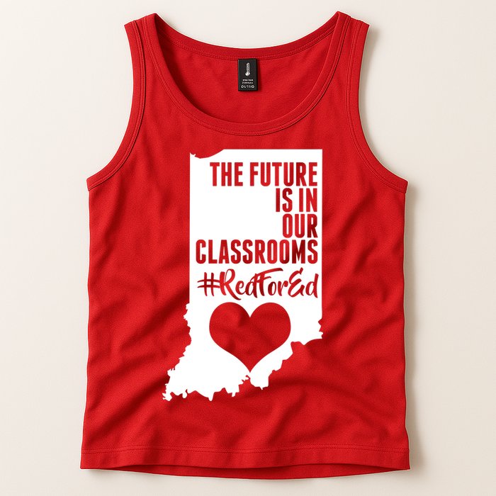 The Future Is In Our Classroom #REDFORED Tank Top