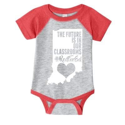 The Future Is In Our Classroom #REDFORED Infant Baby Jersey Bodysuit