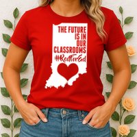 The Future Is In Our Classroom #REDFORED Womens T-Shirt