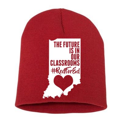 The Future Is In Our Classroom #REDFORED Short Acrylic Beanie