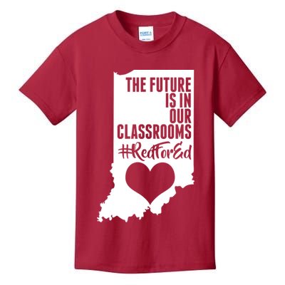 The Future Is In Our Classroom #REDFORED Kids T-Shirt