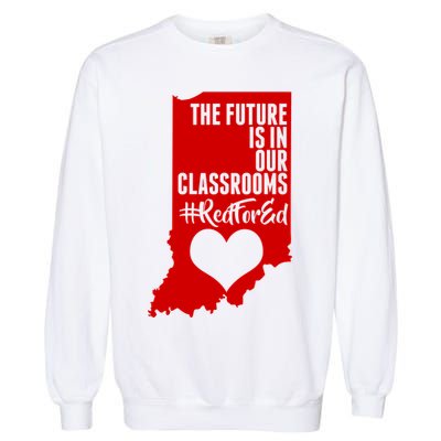 The Future Is In Our Classroom #REDFORED Garment-Dyed Sweatshirt