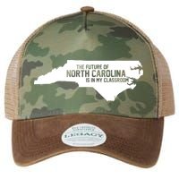 The Future Of North Carolina Is Is My Classroom Legacy Tie Dye Trucker Hat