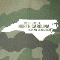 The Future Of North Carolina Is Is My Classroom Legacy Tie Dye Trucker Hat