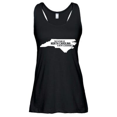 The Future Of North Carolina Is Is My Classroom Ladies Essential Flowy Tank