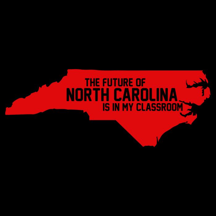 The Future Of North Carolina Is Is My Classroom 16oz Travel Tumbler