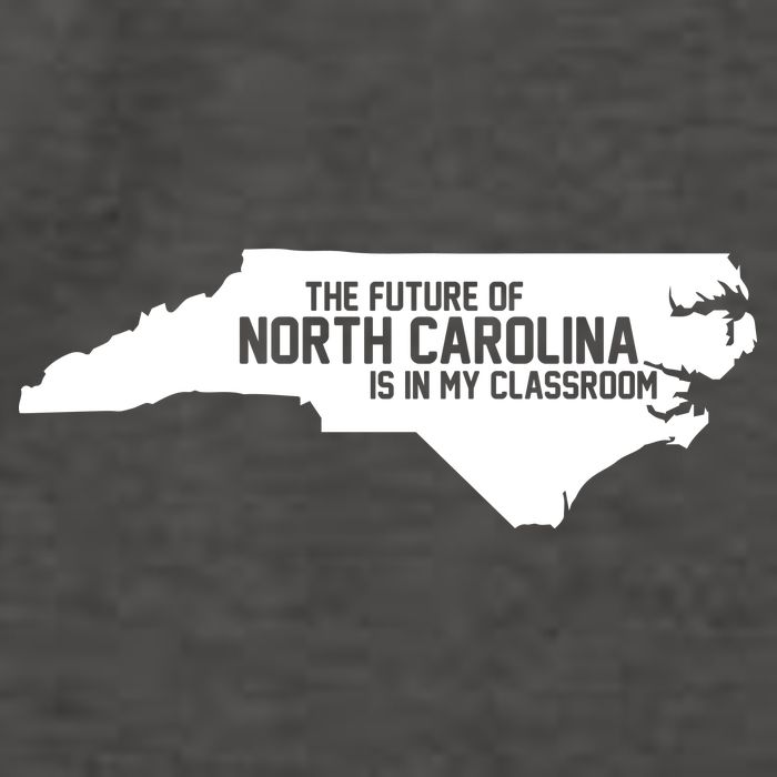 The Future Of North Carolina Is Is My Classroom Vector Backpack
