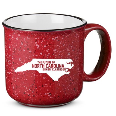 The Future Of North Carolina Is Is My Classroom 15oz Campfire Ceramic Mug