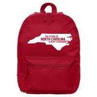 The Future Of North Carolina Is Is My Classroom 16 in Basic Backpack