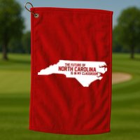 The Future Of North Carolina Is Is My Classroom Golf Towel