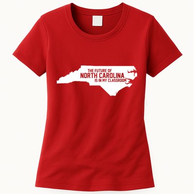 The Future Of North Carolina Is Is My Classroom Womens T-Shirt