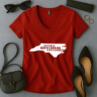 The Future Of North Carolina Is Is My Classroom Women's V-Neck T-Shirt