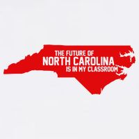 The Future Of North Carolina Is Is My Classroom Garment-Dyed Sweatshirt