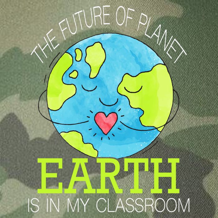 The Future Of Planet Earth Is In My Classroom Legacy Tie Dye Trucker Hat