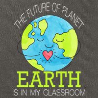 The Future Of Planet Earth Is In My Classroom Cotton Canvas Backpack