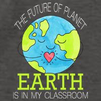 The Future Of Planet Earth Is In My Classroom Vector Backpack