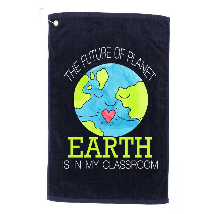 The Future Of Planet Earth Is In My Classroom Golf Towel