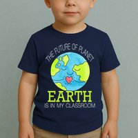 The Future Of Planet Earth Is In My Classroom Toddler T-Shirt