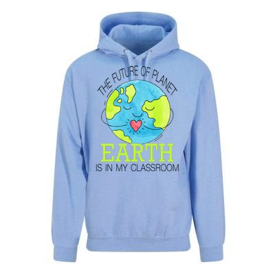 The Future Of Planet Earth Is In My Classroom Unisex Surf Hoodie