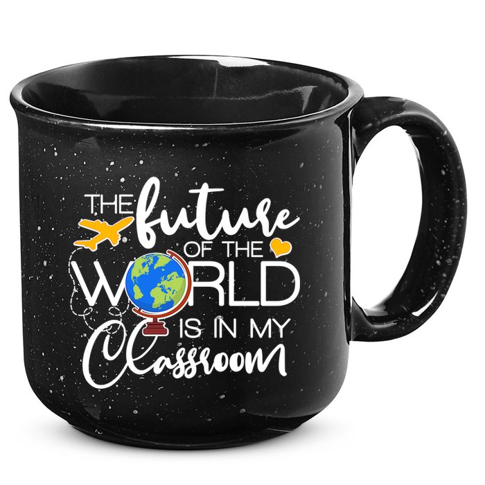 The Future of the World Is In My Classroom 15oz Campfire Ceramic Mug