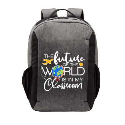 The Future of the World Is In My Classroom Vector Backpack