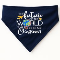 The Future of the World Is In My Classroom USA-Made Doggie Bandana