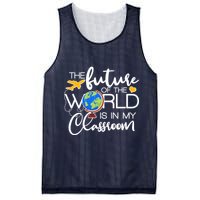 The Future of the World Is In My Classroom Mesh Reversible Basketball Jersey Tank