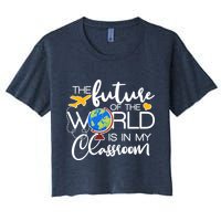 The Future of the World Is In My Classroom Crop Top