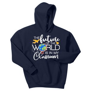 The Future of the World Is In My Classroom Kids Hoodie