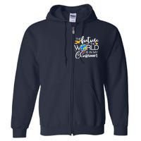 The Future of the World Is In My Classroom Full Zip Hoodie