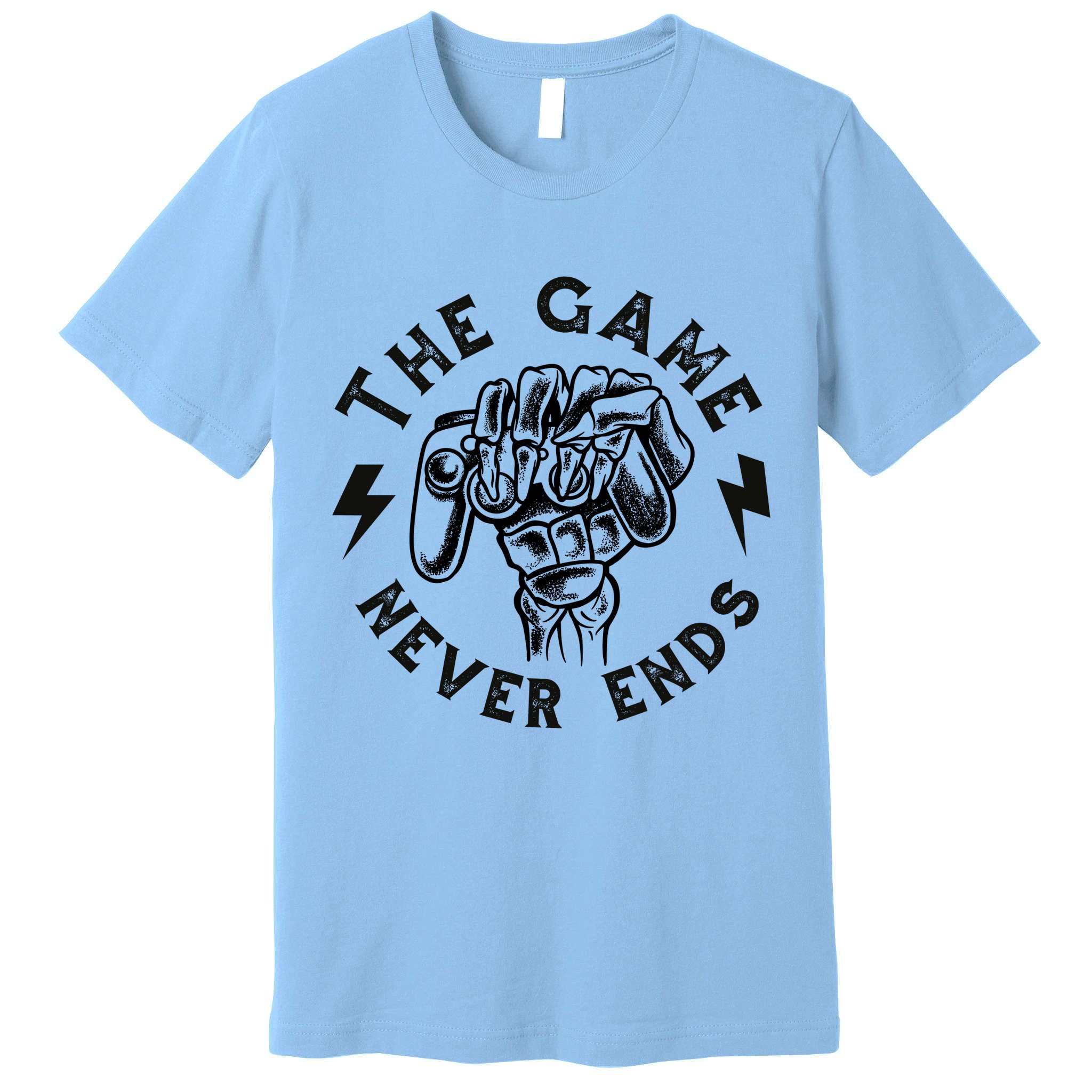 The Game Never Ends Premium T-Shirt