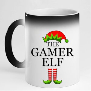 The Gamer Elf 11oz Black Color Changing Mug