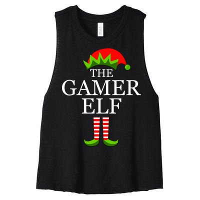 The Gamer Elf Women's Racerback Cropped Tank