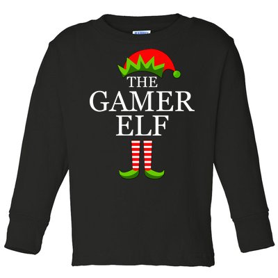 The Gamer Elf Toddler Long Sleeve Shirt