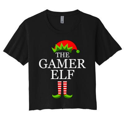 The Gamer Elf Women's Crop Top Tee