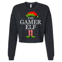 The Gamer Elf Cropped Pullover Crew