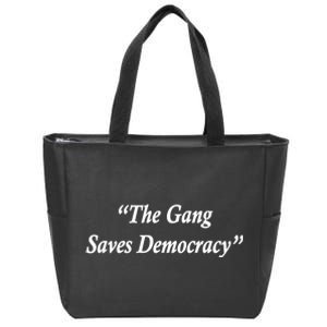 The Gang Saves Democracy Philadelphia Zip Tote Bag