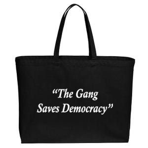 The Gang Saves Democracy Philadelphia Cotton Canvas Jumbo Tote