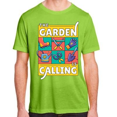 The Garden Is Calling Adult ChromaSoft Performance T-Shirt