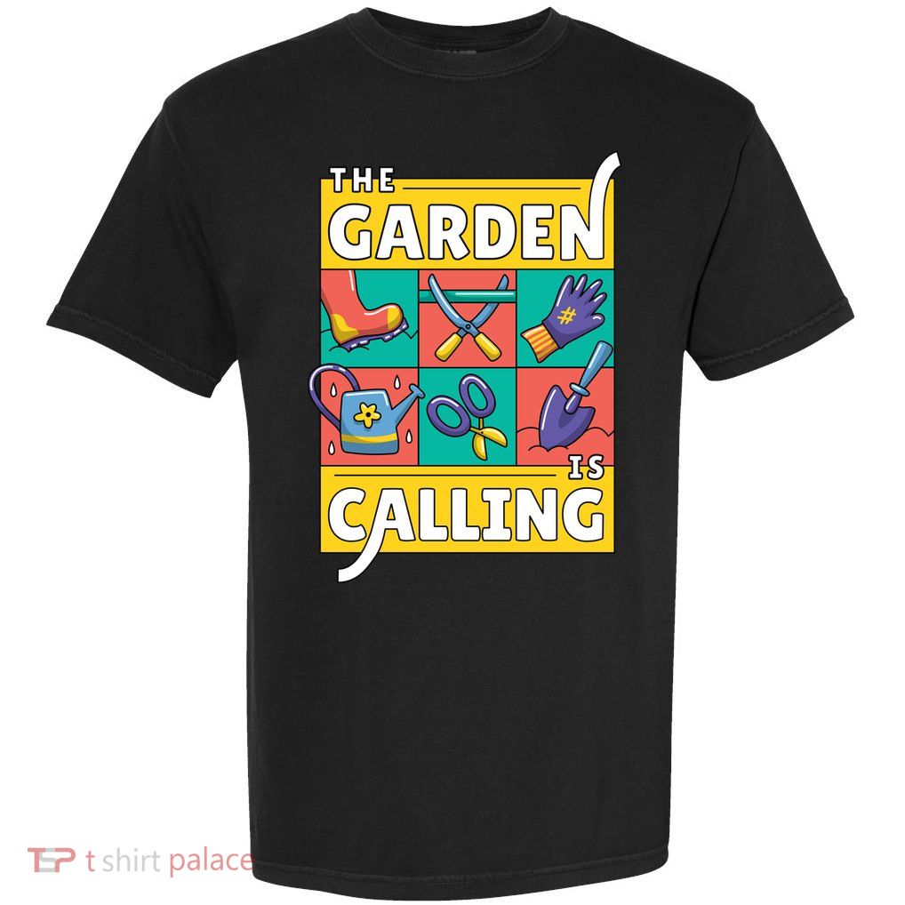 The Garden Is Calling Garment-Dyed Heavyweight T-Shirt